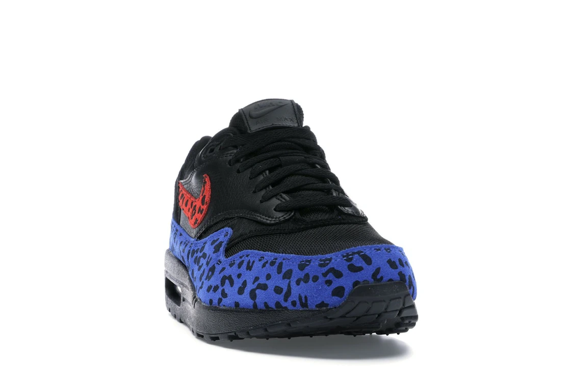 Vue 8 de Nike Air Max 1 Black Leopard 