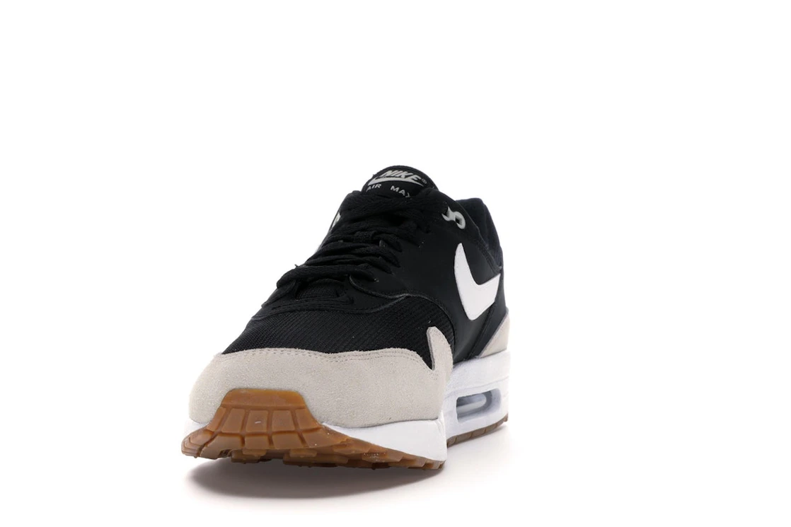 Vue 12 de Nike Air Max 1 Black Light Bone White