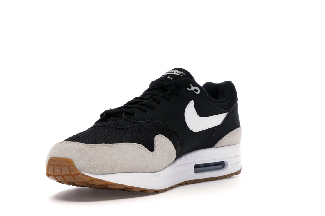 Vue 14 de Nike Air Max 1 Black Light Bone White