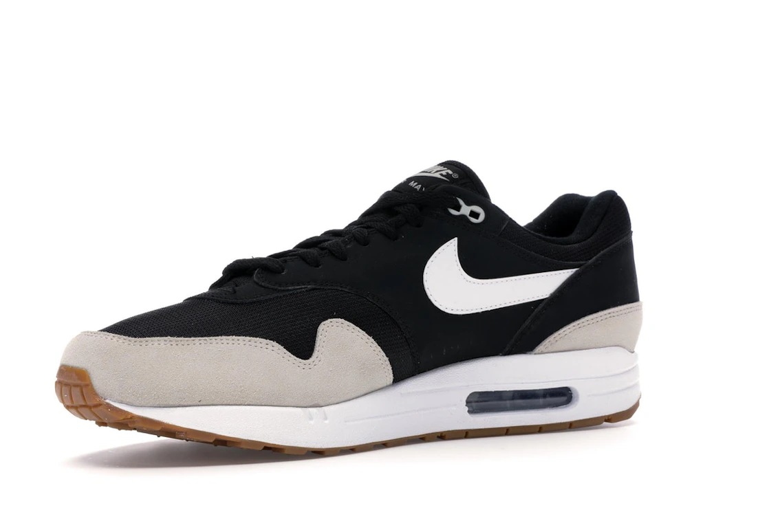 Vue 16 de Nike Air Max 1 Black Light Bone White