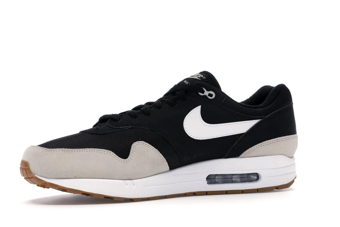 Vue 17 de Nike Air Max 1 Black Light Bone White