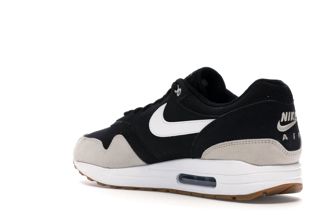 Vue 24 de Nike Air Max 1 Black Light Bone White