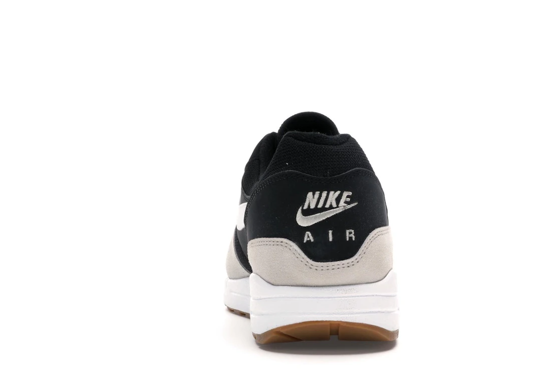 Vue 28 de Nike Air Max 1 Black Light Bone White