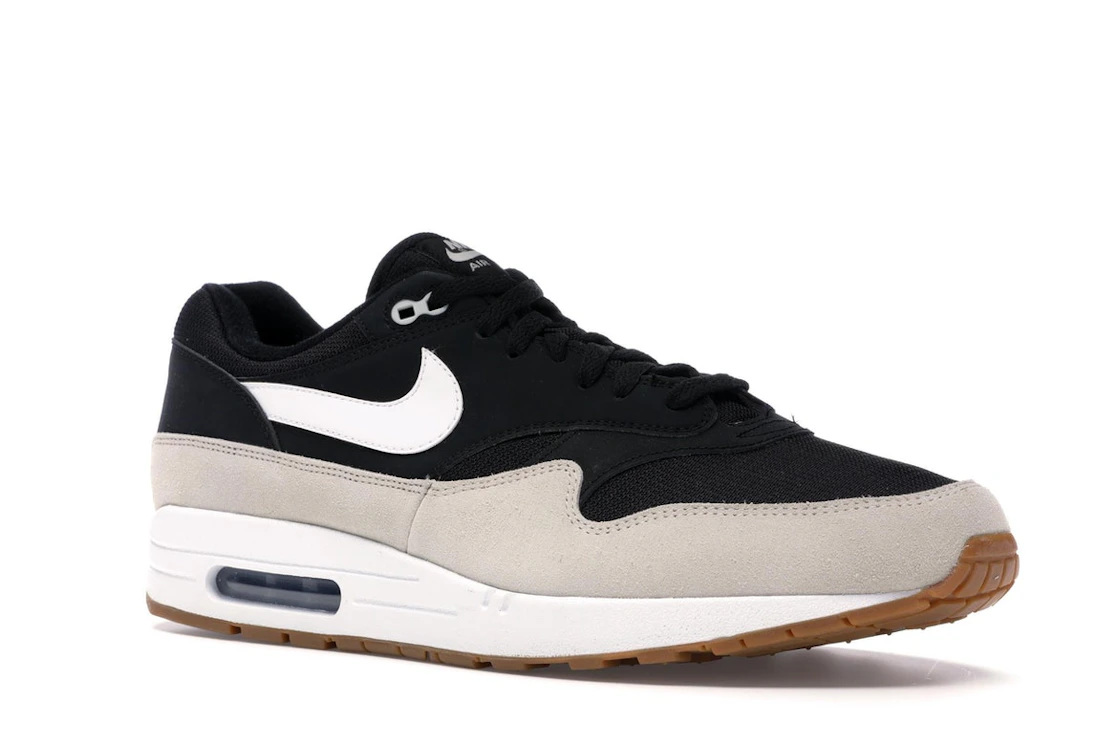 Vue 5 de Nike Air Max 1 Black Light Bone White