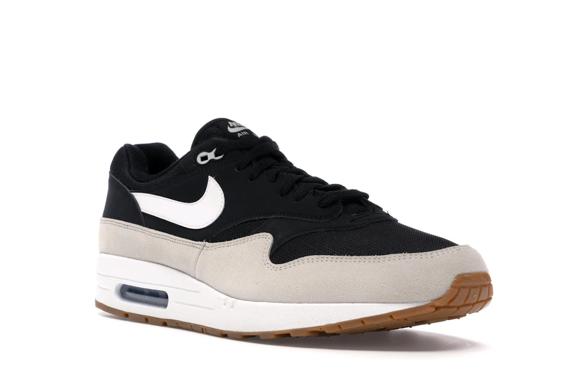 Vue 6 de Nike Air Max 1 Black Light Bone White
