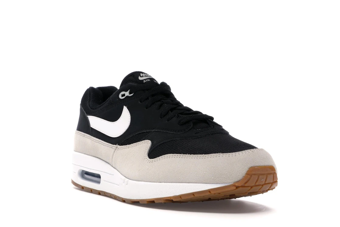 Vue 7 de Nike Air Max 1 Black Light Bone White