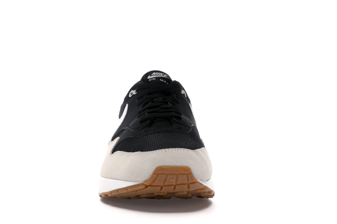 Vue 10 de Nike Air Max 1 Black Light Bone White