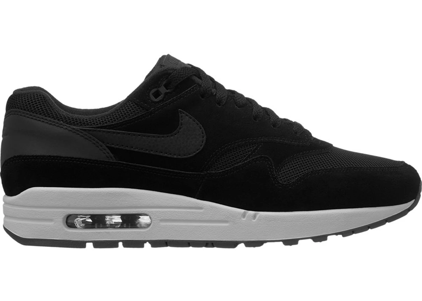 Nike Air Max 1 Black Reflective Heel