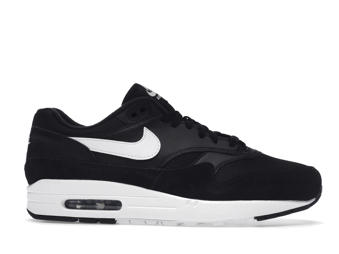 Vue 2 de Nike Air Max 1 Black White (2019)
