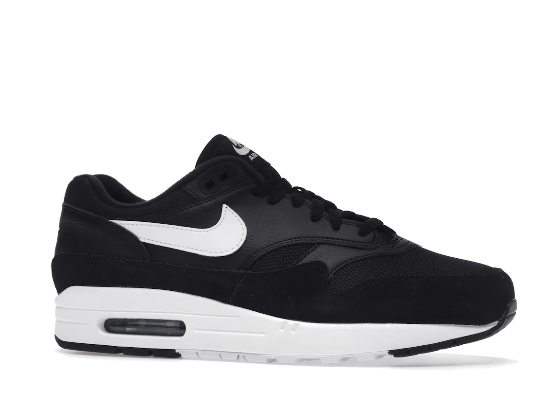 Vue 3 de Nike Air Max 1 Black White (2019)