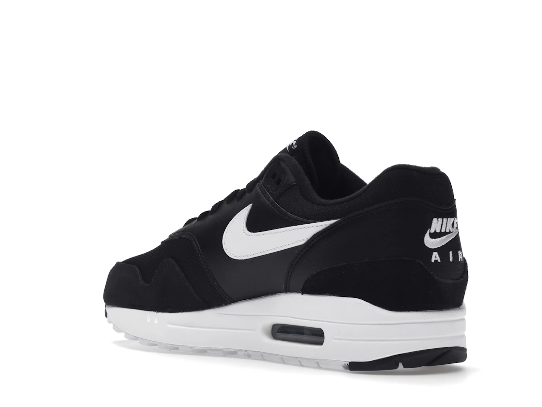 Vue 24 de Nike Air Max 1 Black White (2019)