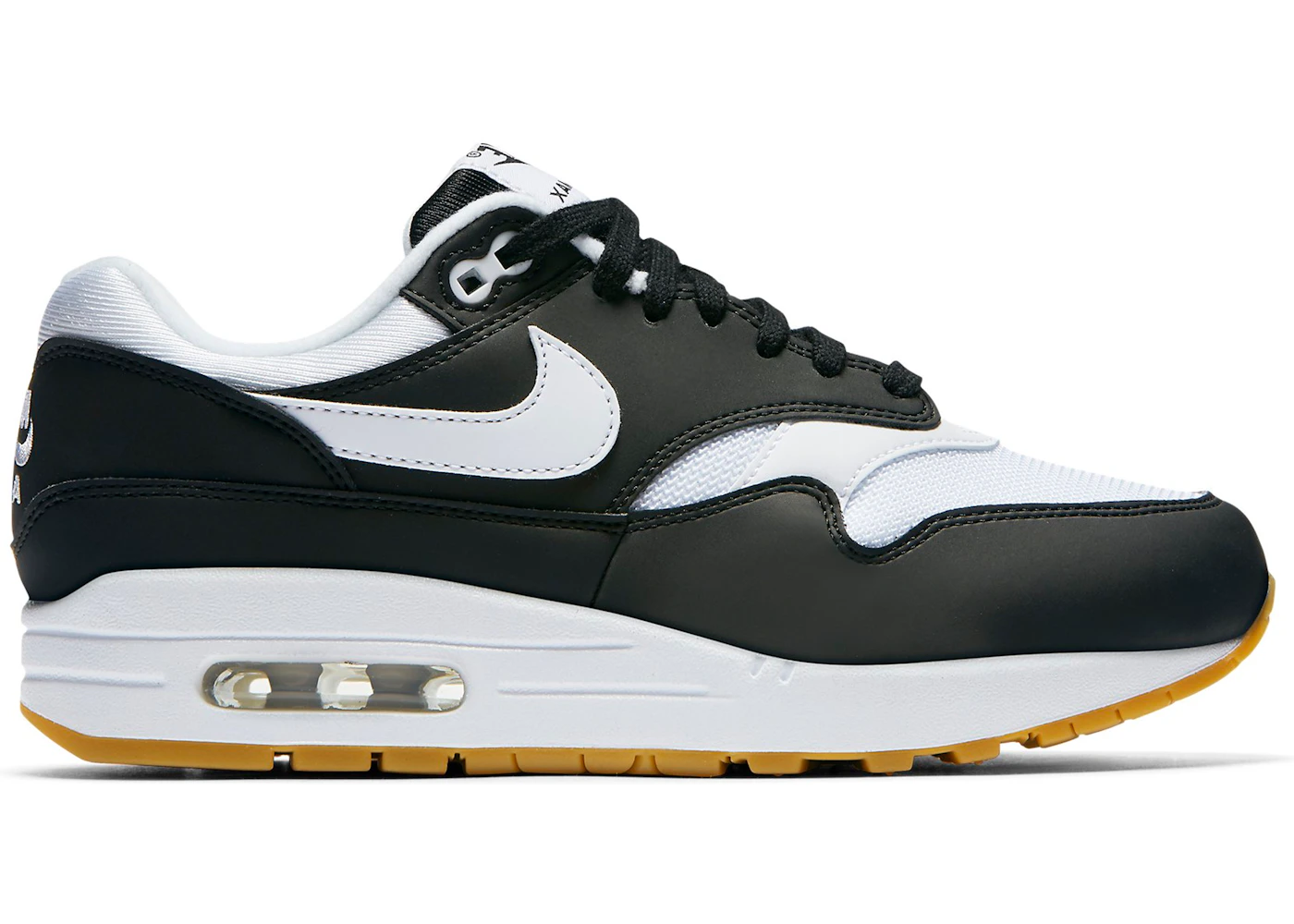 Nike Air Max 1 Black White Gum 