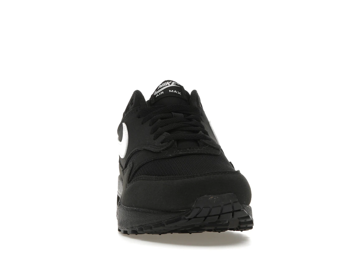 Vue 9 de Nike Air Max 1 Black White Swoosh