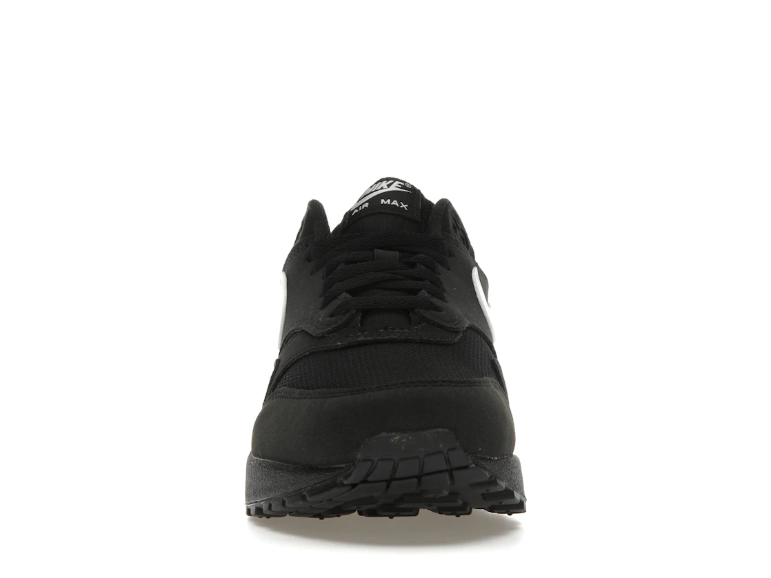 Vue 10 de Nike Air Max 1 Black White Swoosh