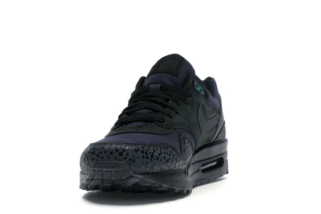 Vue 12 de Nike Air Max 1 Black/Black-Bonsai