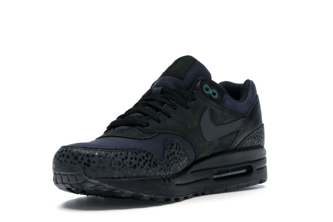 Vue 14 de Nike Air Max 1 Black/Black-Bonsai