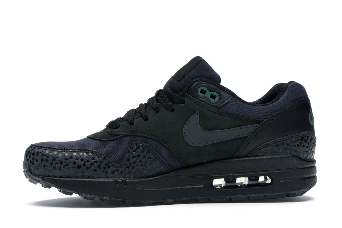 Vue 18 de Nike Air Max 1 Black/Black-Bonsai