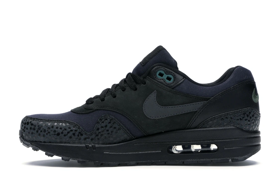 Vue 19 de Nike Air Max 1 Black/Black-Bonsai