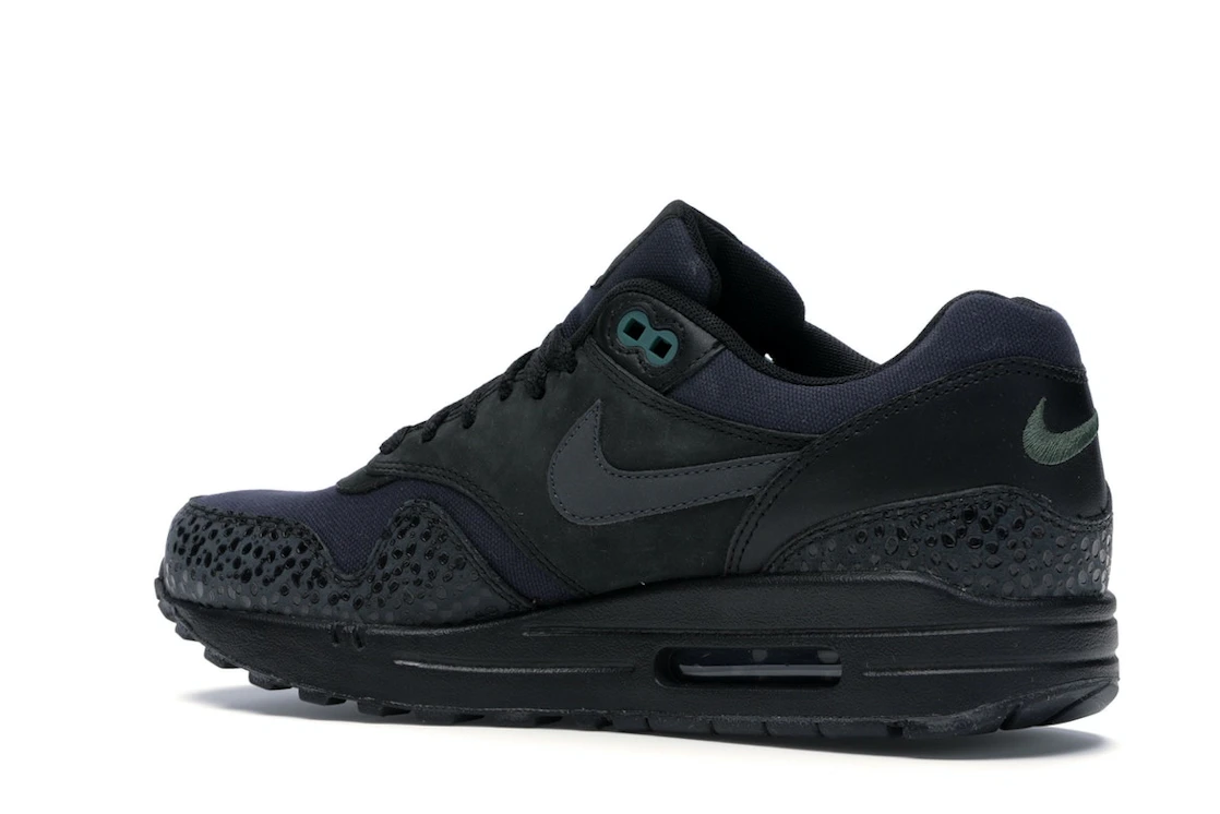 Vue 22 de Nike Air Max 1 Black/Black-Bonsai