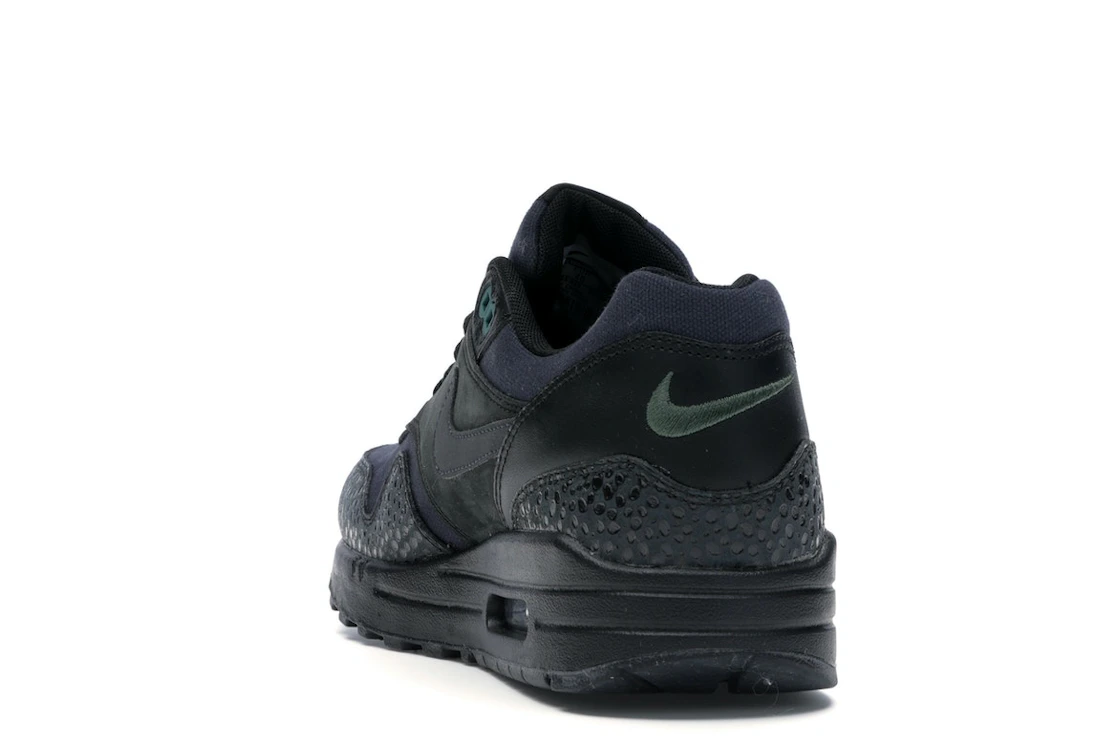 Vue 26 de Nike Air Max 1 Black/Black-Bonsai