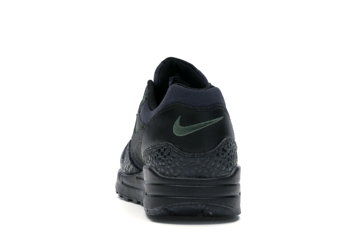 Vue 27 de Nike Air Max 1 Black/Black-Bonsai
