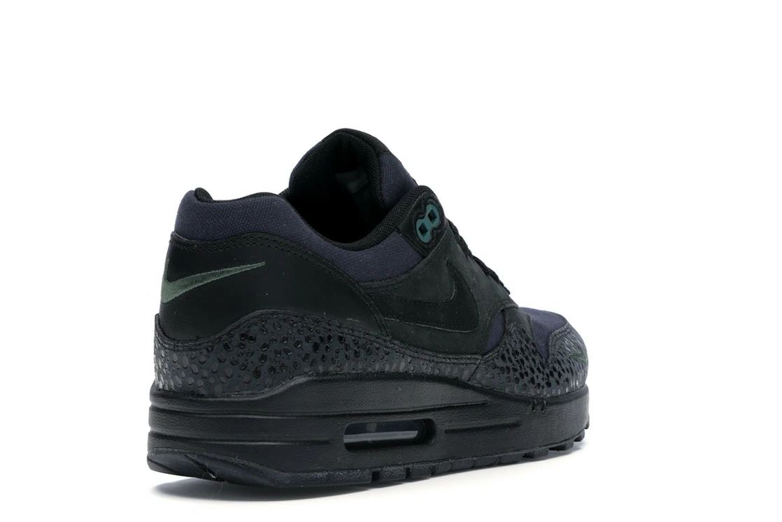 Vue 31 de Nike Air Max 1 Black/Black-Bonsai