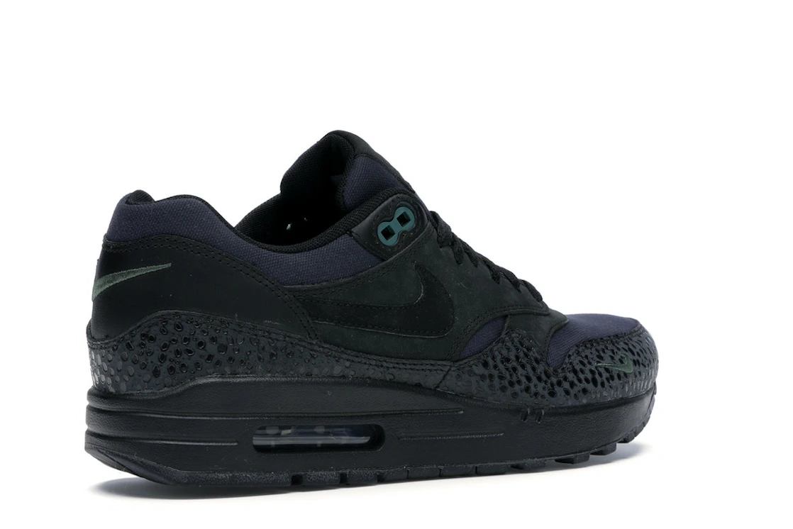 Vue 33 de Nike Air Max 1 Black/Black-Bonsai