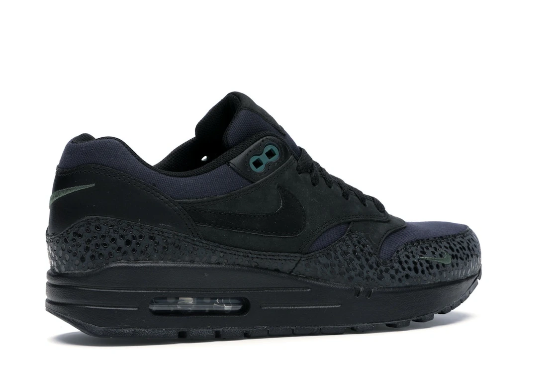 Vue 34 de Nike Air Max 1 Black/Black-Bonsai