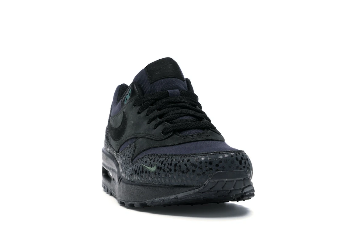 Vue 8 de Nike Air Max 1 Black/Black-Bonsai