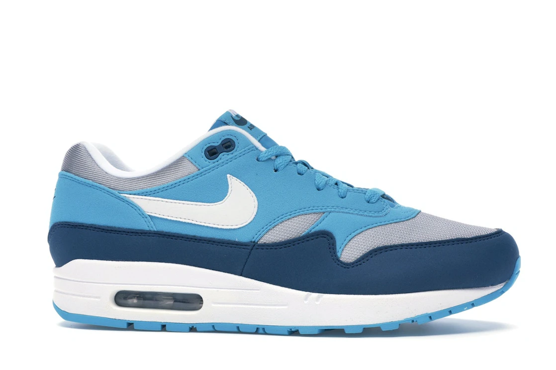 Vue 2 de Nike Air Max 1 Blue Fury