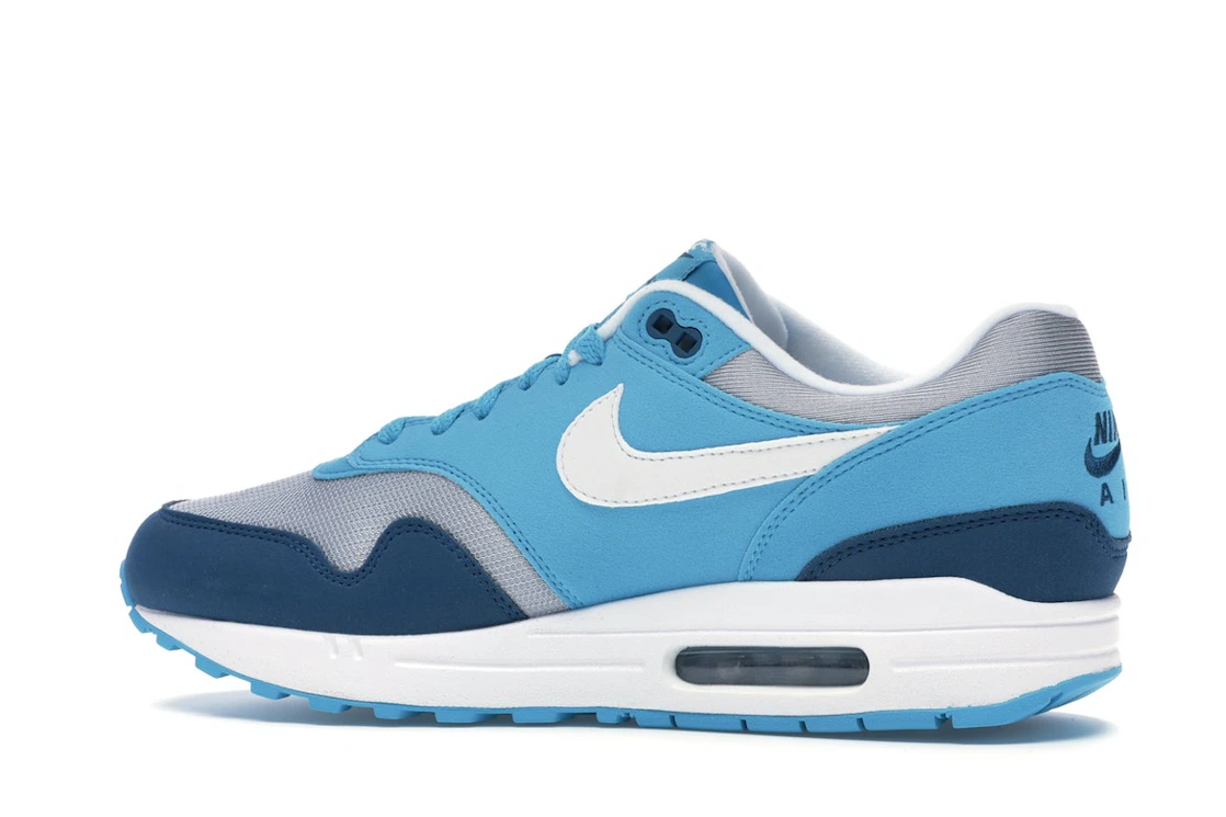 Vue 21 de Nike Air Max 1 Blue Fury