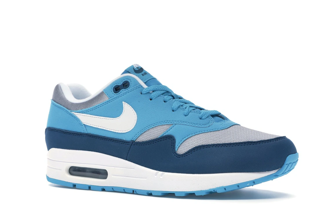 Vue 4 de Nike Air Max 1 Blue Fury