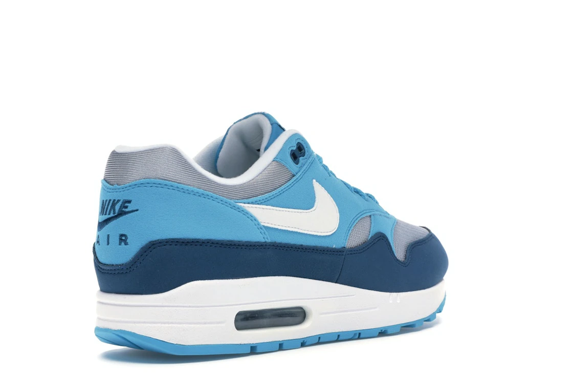 Vue 32 de Nike Air Max 1 Blue Fury