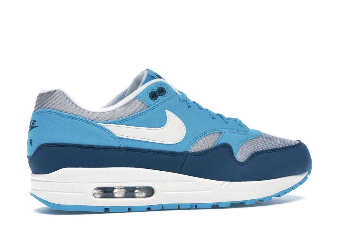 Vue 35 de Nike Air Max 1 Blue Fury