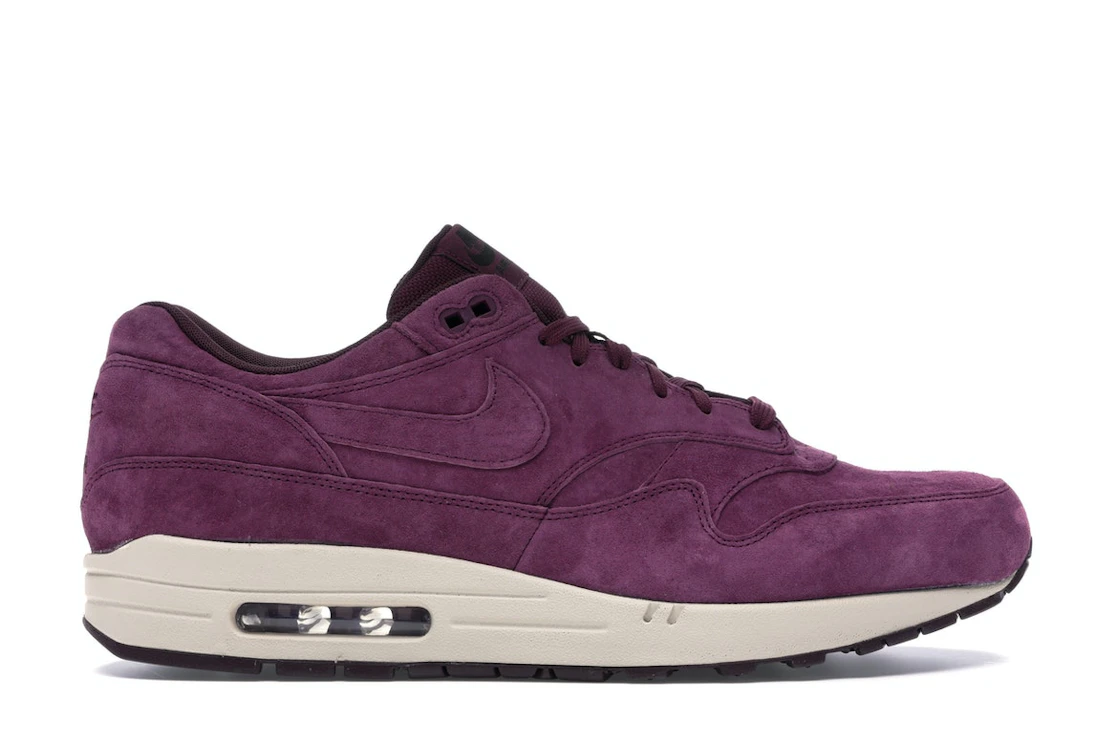 Vue 1 de Nike Air Max 1 Bordeaux Desert Sand
