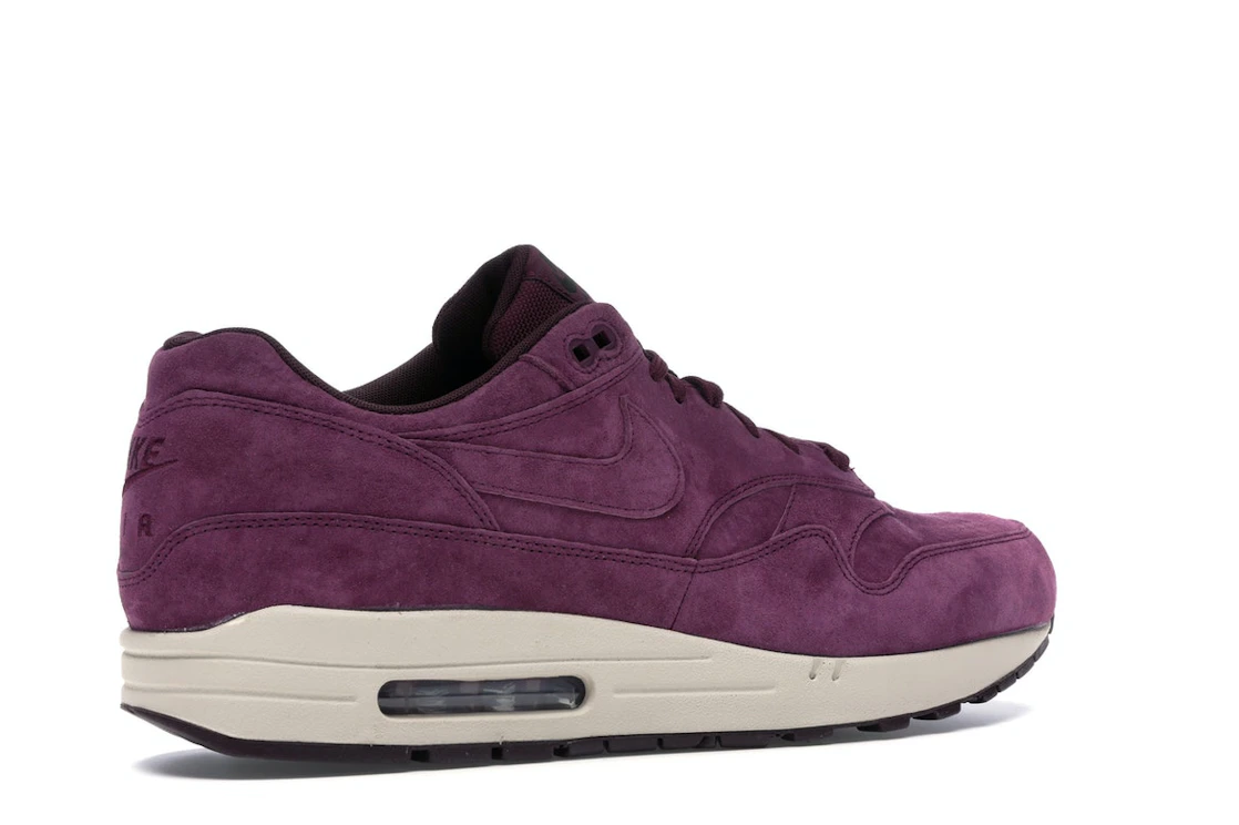 Vue 34 de Nike Air Max 1 Bordeaux Desert Sand