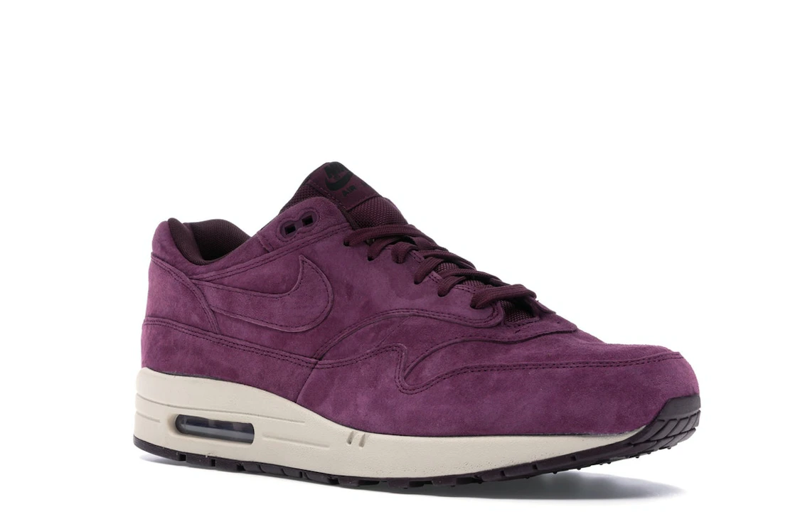 Vue 5 de Nike Air Max 1 Bordeaux Desert Sand