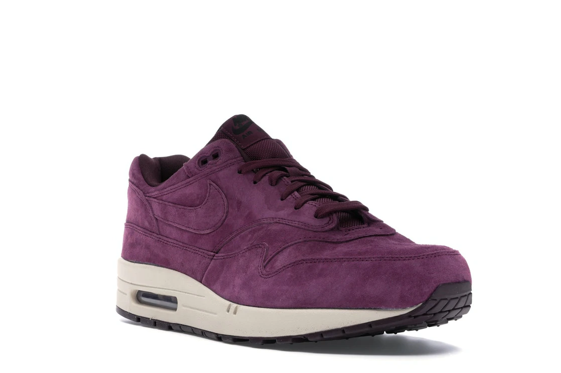 Vue 6 de Nike Air Max 1 Bordeaux Desert Sand
