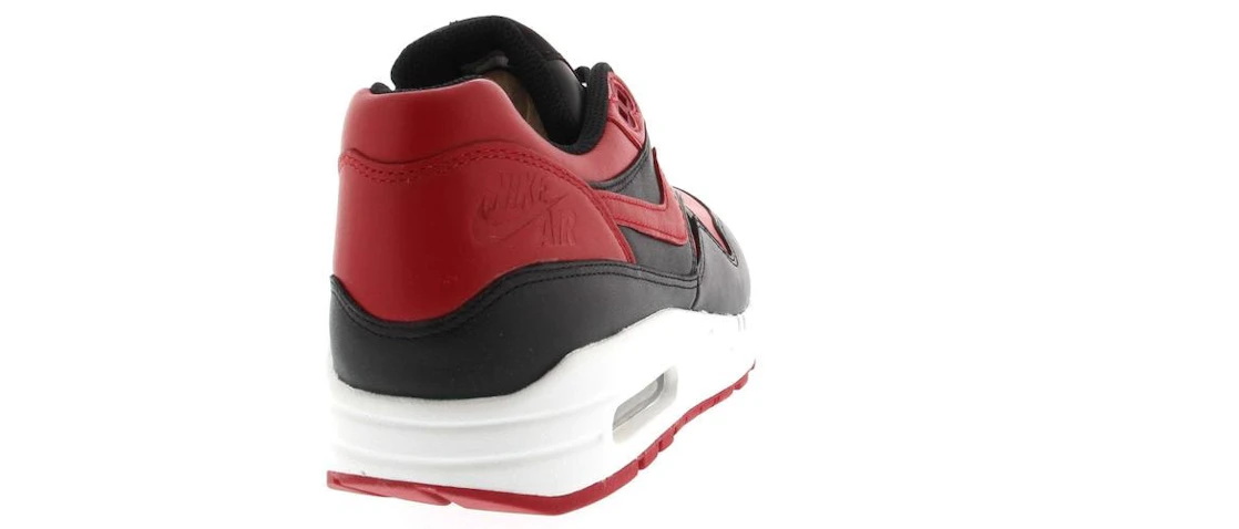 Vue 21 de Nike Air Max 1 Bred