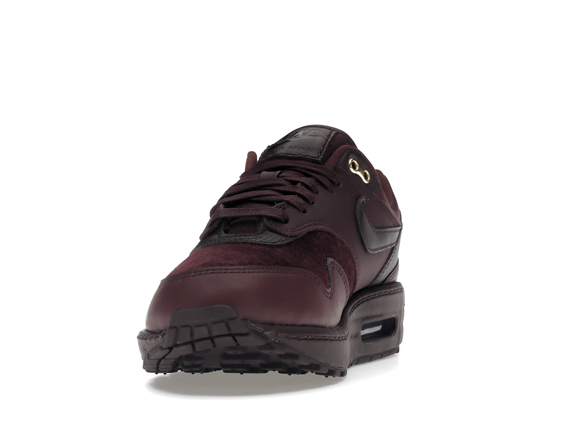 Vue 12 de Nike Air Max 1 Burgundy Crush 