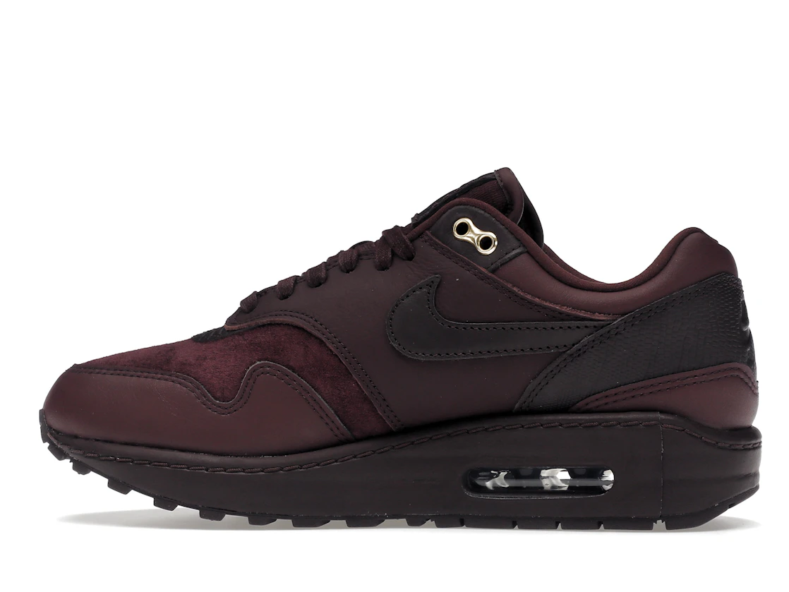 Vue 20 de Nike Air Max 1 Burgundy Crush 