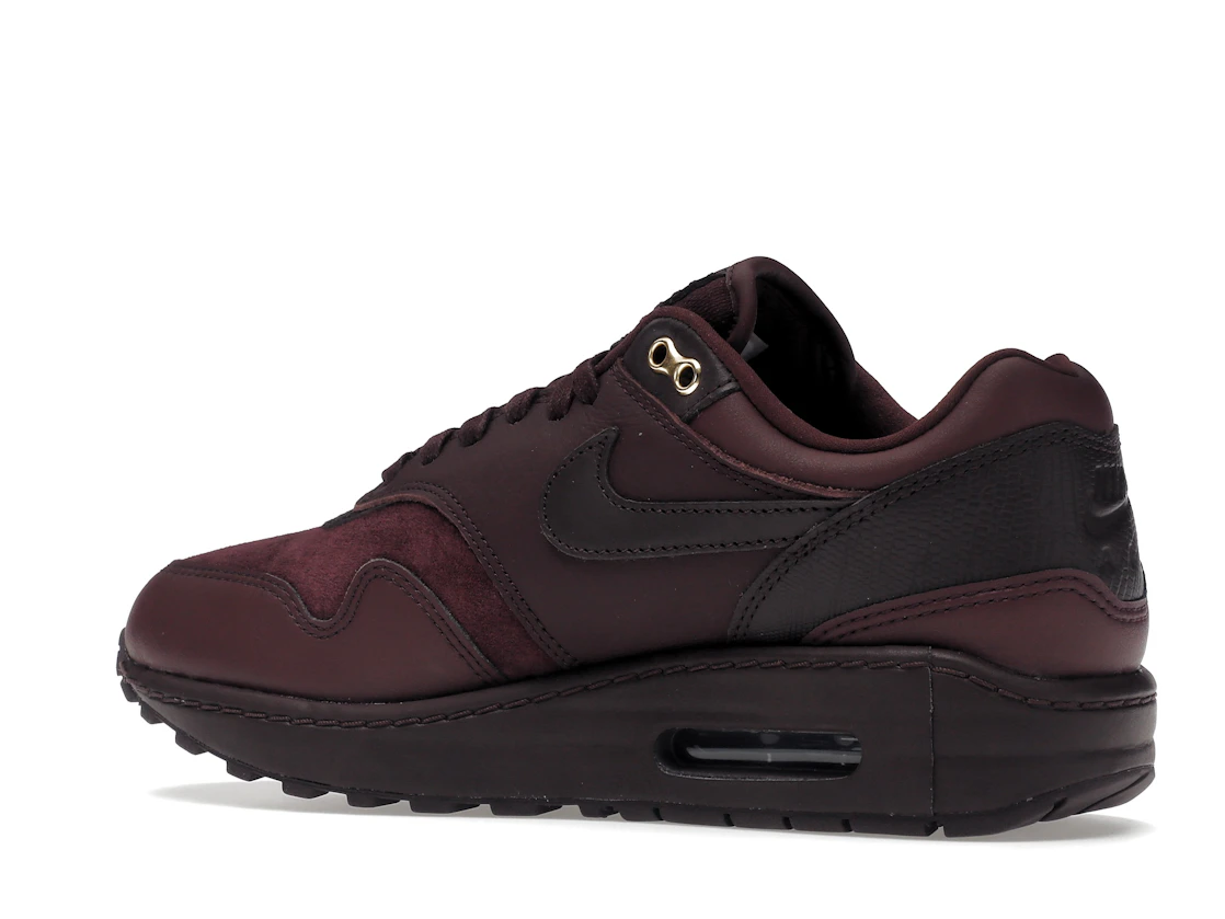 Vue 22 de Nike Air Max 1 Burgundy Crush 