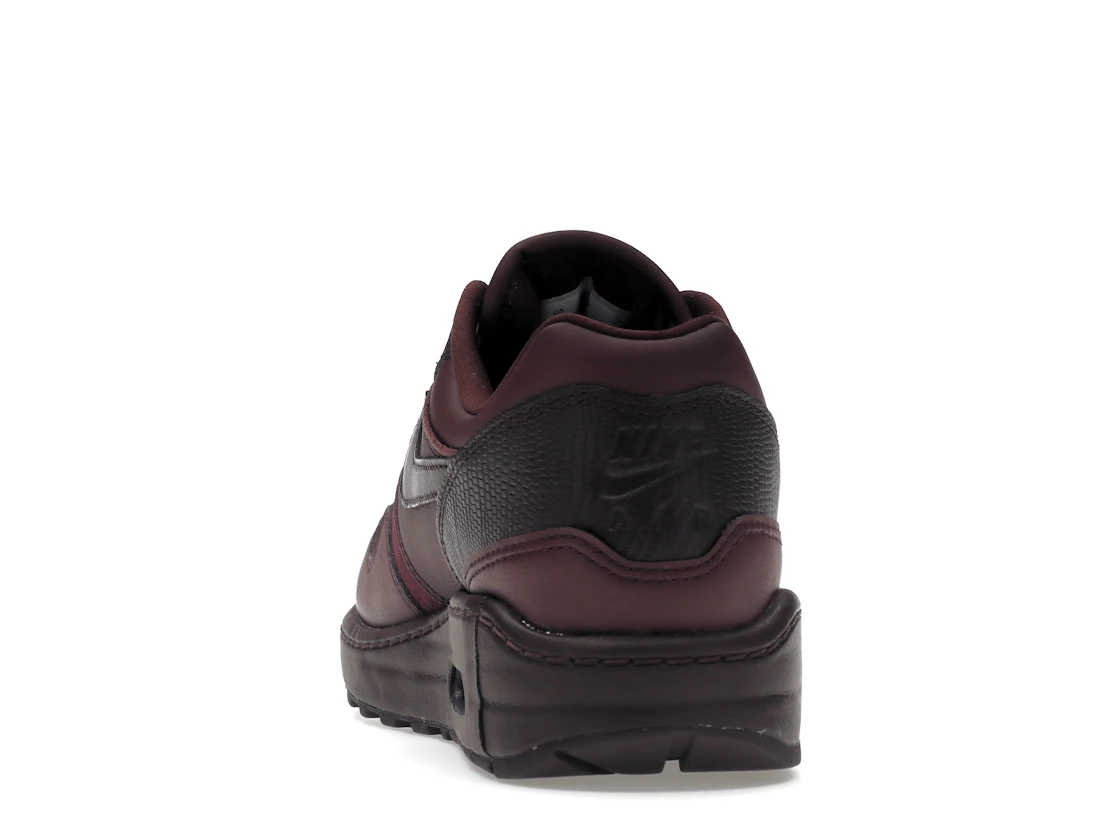 Vue 27 de Nike Air Max 1 Burgundy Crush 
