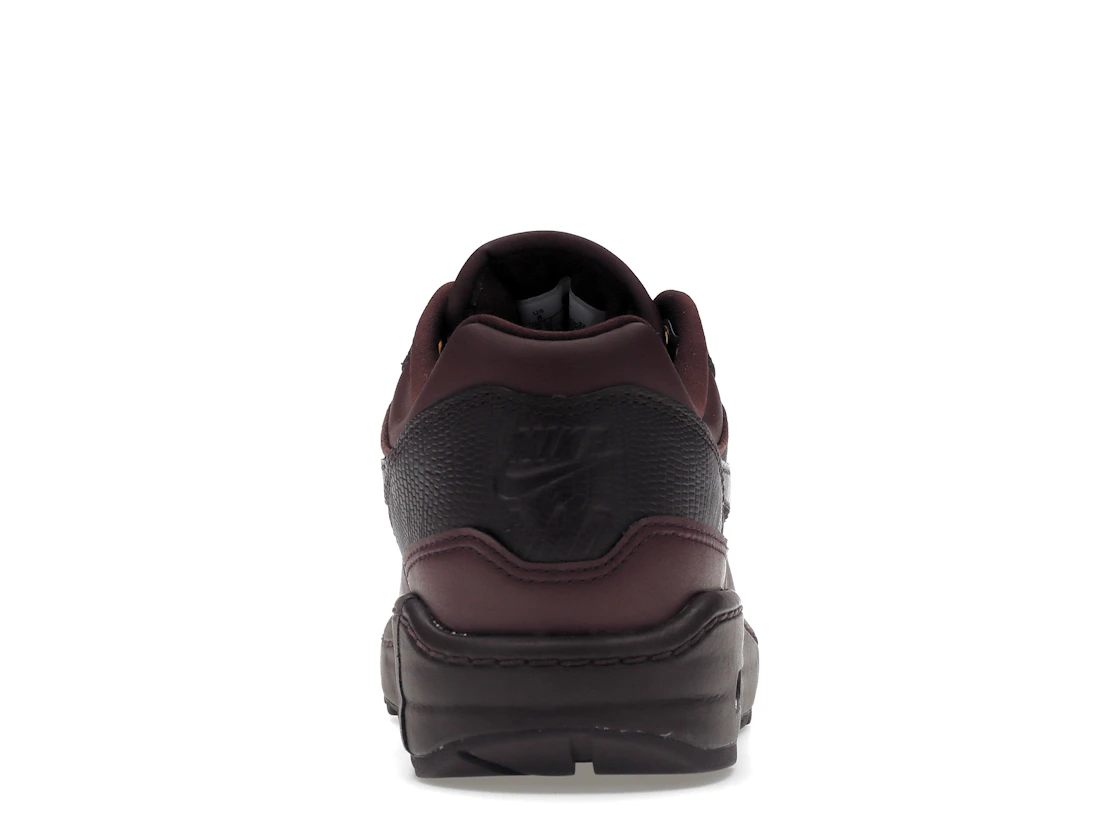 Vue 28 de Nike Air Max 1 Burgundy Crush 