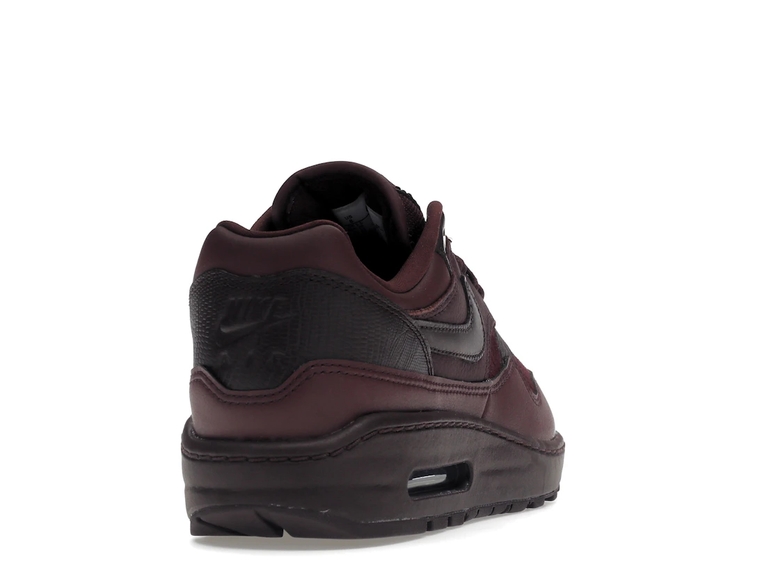 Vue 30 de Nike Air Max 1 Burgundy Crush 