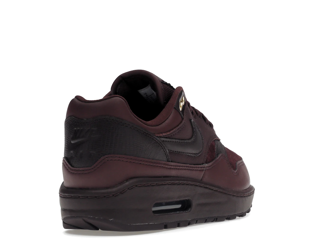 Vue 31 de Nike Air Max 1 Burgundy Crush 