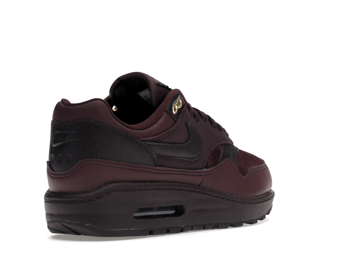 Vue 32 de Nike Air Max 1 Burgundy Crush 