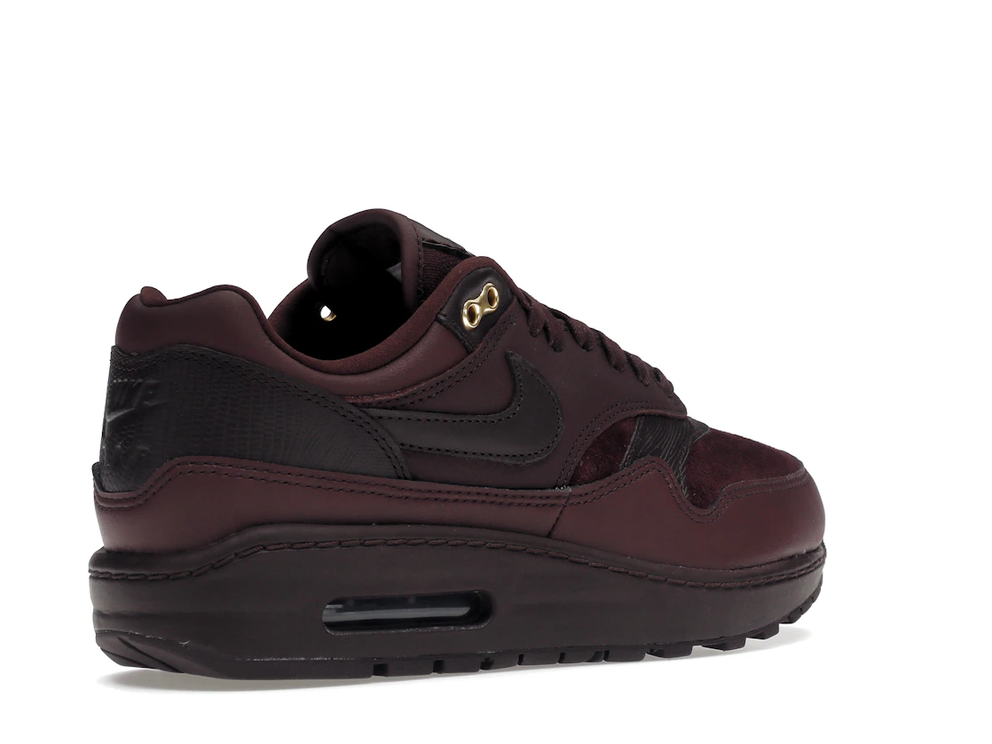 Vue 33 de Nike Air Max 1 Burgundy Crush 