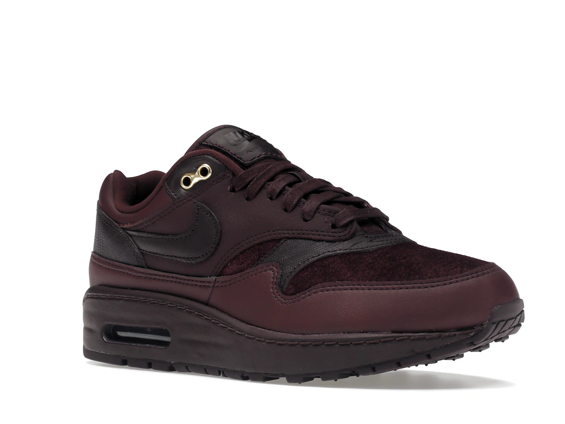 Vue 5 de Nike Air Max 1 Burgundy Crush 