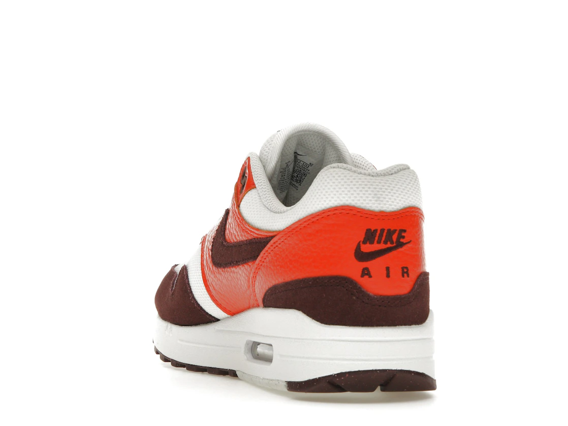 Vue 26 de Nike Air Max 1 Burgundy Crush